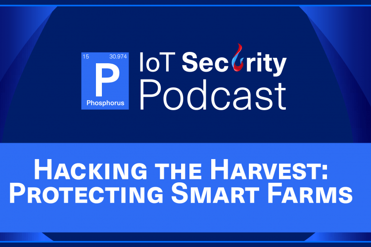 Podcast cover for IoT Security Podcast with guest Bill Lucas of Mastronardi.